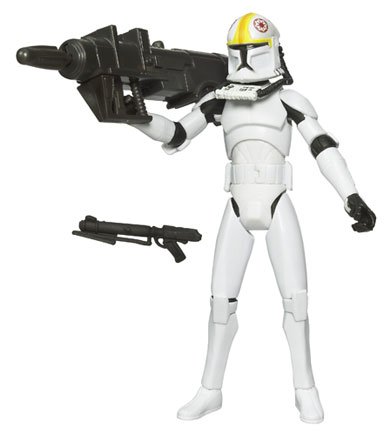 41R0spva9JL Star Wars Clone Wars Animated Action Figure No. 11 Clone Pilot ODD BALL