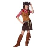 Child Gun Slinger Cowgirl Costume 