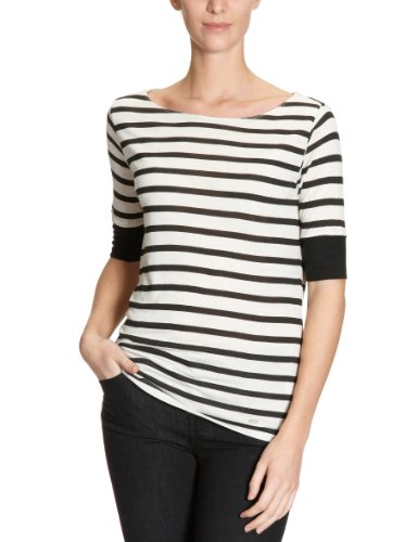 Lee Damen T-Shirt SLICK BOAT T-L438ERDH, Gr. 36/38 (S), Elfenbein (FADED WHITE) Preisvergleich