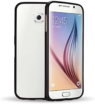 TOOPOOT(TM) Slim Metal Aluminum Frame Bumper Case Cover For Samsung Galaxy S6 (Black)