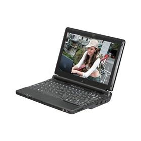Microtel MCS-NB10-BLK4 10 Display Mini Notebook, 1.6GHz Intel Atom Processor, 2GB DDR2... by Microtel