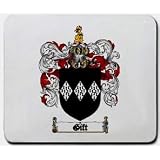 Gift Family Shield / Coat of Arms Mouse Pad