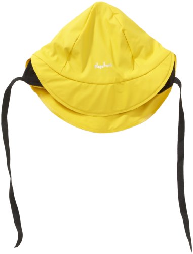 Playshoes Unisex - Kinder M&uuml;tze 408950 Regenm&uuml;tze mit Fleece-Futter, Gr. 51, Gelb (12 gelb Preisvergleich