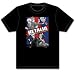 Hetalia England Sealand & American Men's T-Shirt Black (XL)