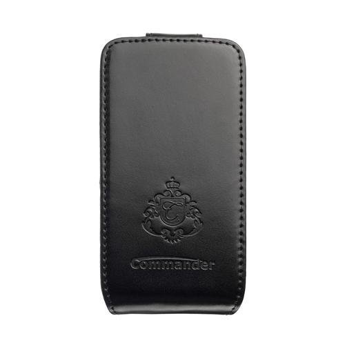PETER J&Auml;CKEL COMMANDER PREMIUM DELUXE fuer Apple iPhone 4 Leather Black Preisvergleich