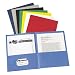 Avery Two-Pocket Dark Blue Folders 25 Pack (47985)