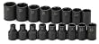 SK Hand Tools 4036 17-Piece 1/2-Inch Drive 6 Point Standard Metric Impact Socket Set