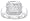 0.60Ct. 14K. White Gold Invisible Pave Diamond Anniversary Ring