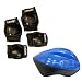 Razor Multi-Sport Protective Pad Set and V9 Child Blue Helmet (Fits Ages 5-8)
