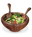 Wooden Large Salad Bowl By Ironwood Gourmet