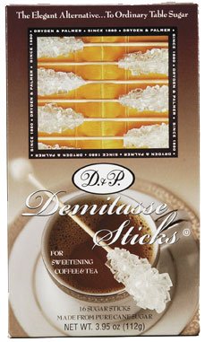 Demitasse Swizzle Sticks 16 Count - White by Dryden and Palmer