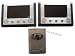 One Color Video Door Camera Two 7 Lcd Monitors Surveillanc
