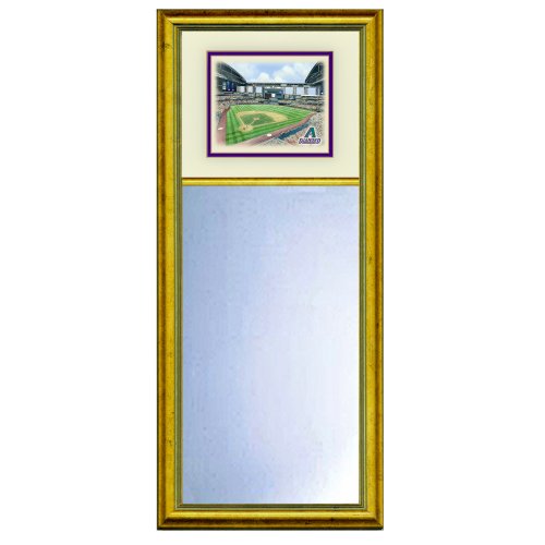 Buy Arizona Diamondbacks Chase Field Stadium Mini Mirror by Eglomise Designs