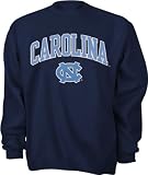 North Carolina Tar Heels Youth Light Blue Tackle Twill Crewneck Sweatshirt
