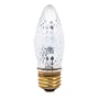 Globe 5493201 Crystalina 40-Watt B11 Chandelier Bulb, Clear, 3 Pack