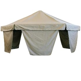 Green Eggs and Hammocks Shade Canopy for Palapa Hammock Chair, White by 