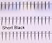 Zinkcolor Human Hair Individual False Eyelashes Is3 8Mm