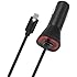 Rapid Dual Car Charger with Micro USB - For Samsung Galaxy S7 S6 S5 S3 S4 Note2 Note3 - Motorola Droid Turbo, Razr Maxx, Moto X, LG G2, HTC ONE, DNA (Car Charger)