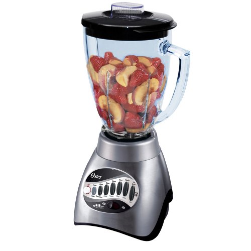 Oster 12-Speed Blender - Brushed Nickel