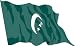 PEMA Sticker Flag Decals A-LS39 Comoros - Komoren 15 cm colored flag