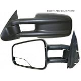 00-03 CHEVY CHEVROLET SUBURBAN MIRROR LH (DRIVER SIDE) SUV, Manual, Telescoping Type... by Parts Train