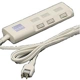 バッファローコクヨサプライ Arvel エコタップ シャッター付2P3+3個口 2M TA5182WH
