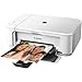 Canon PIXMA MG3520 WH Wireless Color Photo Printer with Scanner and Copier