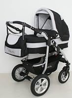 Clamaro 'CORAL 2019' Kinderwagen 3in1 Ko...