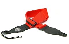 Red 'Nylon Series' Nylon Guitar Strap for Electric/Acoustic/Bass Guitar