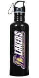 Los Angeles Lakers 1-Liter Black Aluminum Water Bottle
