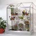 4x2 Lean-to Greenhouse with Safe Glazing