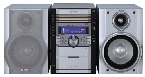 Sharp XL-HP737 100Watt 5-CD Executive Microsystem w/MP3 Playback
