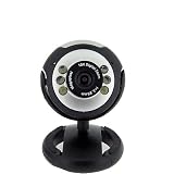 USB 6-LED Night Vision Web Camera for PC Laptop Notebook