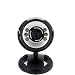 USB 6-LED Night Vision Web Camera for PC Laptop Notebook