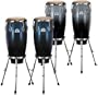 Pearl Primero Pro Oak Conga Set (Carbon Vapor)