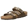 Birkenstock Orlando Birko-Flor Sandal,Golden Brown,36 M EU