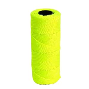 Marshalltown ML339 Mason's Line 500-Foot Fluorescent Yellow Braided Nylon by