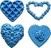 First Impressions Molds Silicone Mould - Hearts - 1½