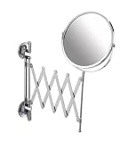 Smart-Loc Telescopic Cosmetic Wall Mirror diam. 17 cm