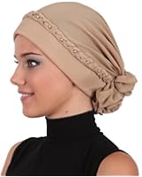 Braided & Pearl Detail Headwear for Hair Loss | Full Headcover
