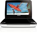 Philips PD9000/37 9-Inch LCD Portable DVD Player with 5 Hour Battery, White