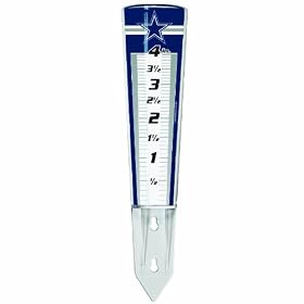 NFL Dallas Cowboys Rain Gauge