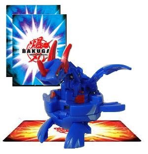 Bakugan Gundalian Invaders Bakulegacy Aquos (Blue) NEO DRAGONOID 750G w/DNA CODE (LOOSE)
