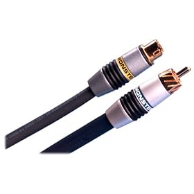 Monster Cable J2 DVD SX-3 DVD Player to Dolby Digital A/V Receiver Using S-Video & Digital RCA Audio MVSV3-3 & IDL100-3 (3 Feet)