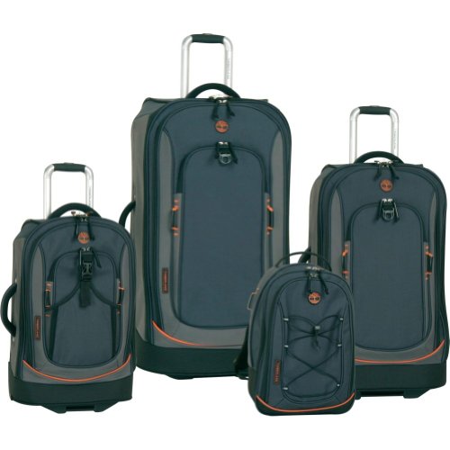 Timberland Luggage Claremont 4 Piece Upright Set All Travel Bag