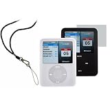 Artwizz SeeJacket Silikon Hllen 2er Pack fr Apple iPod nano 3. Generation schwarz/wei