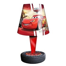 Spearmark Disney Cars World of Cars Premium Fabric Lamp