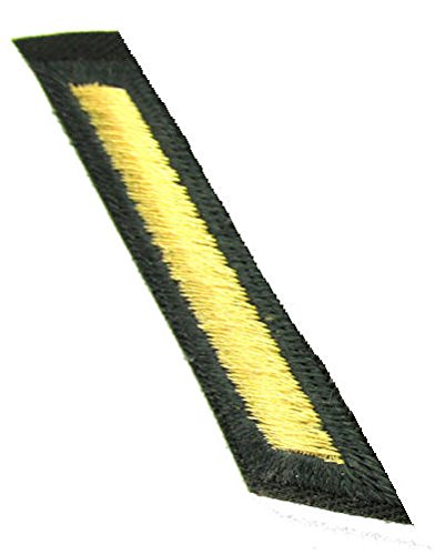 Army Service Stripes - Gold on Green
