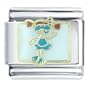 Ocean Snorkel Girl Gift Italian Charm