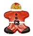 Pawsitively Gourmet Holly Jolly Santa Cookies for Dogs, 32-Ounce Box